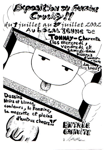 Affiche de l'exposition au Local Jeune
